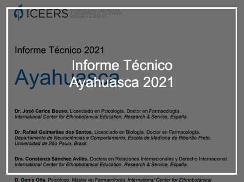 Informe Técnico Ayahuasca 2021